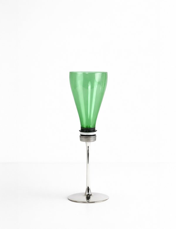 Objects of Human-object - Sterling silver and mixed media sculpture by Metalsmith Artist Yitong Zhang