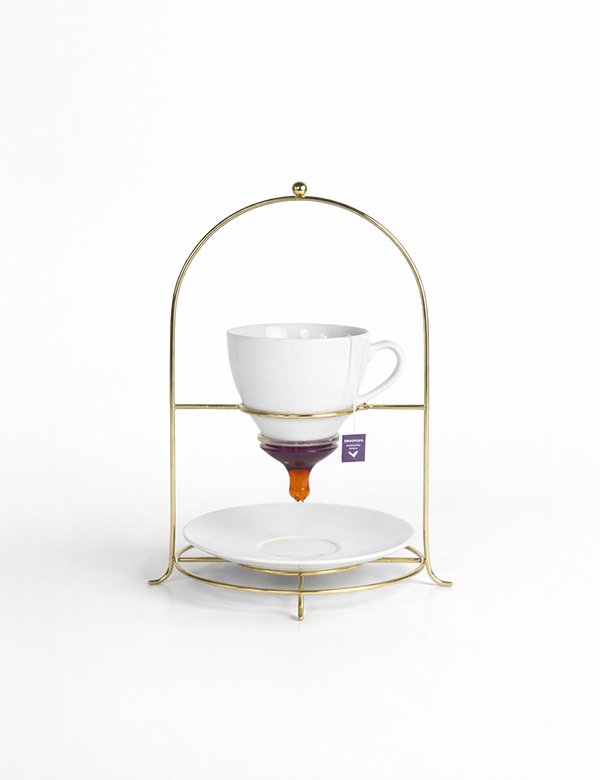 Objects of Human-object - Sterling silver and mixed media sculpture by Metalsmith Artist Yitong Zhang