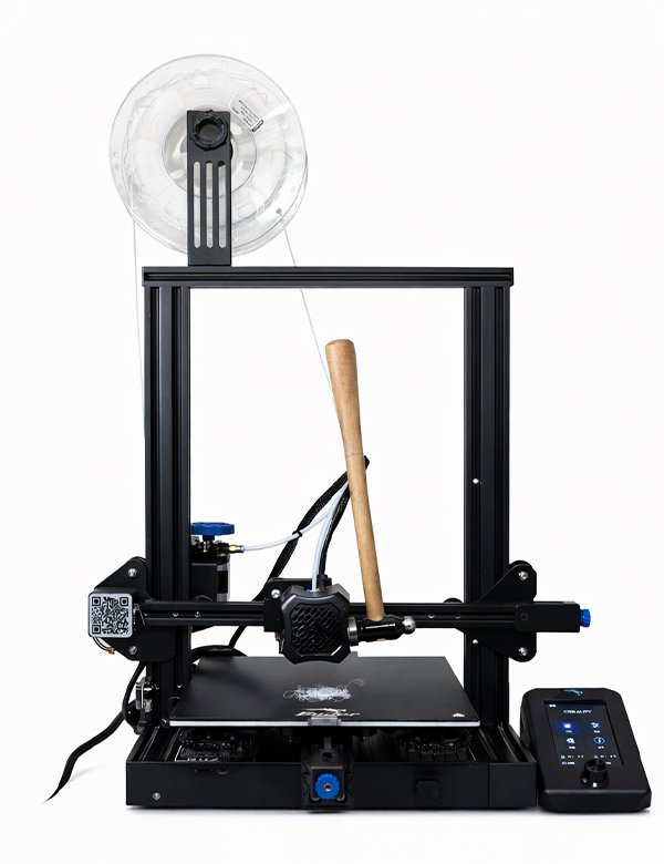 Cooperation - 3D printed and hammered metal installation by Artist Yitong Zhang